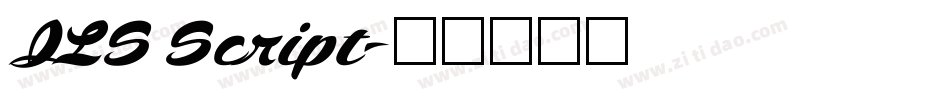 ILS Script字体转换
